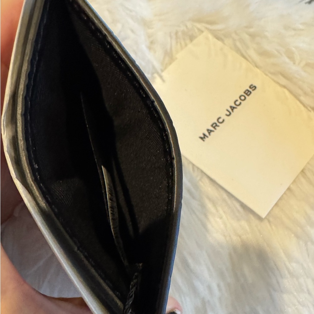 Marc Jacobs Stunning Black Croc Credit Card Case NWT - Picture 8 of 13